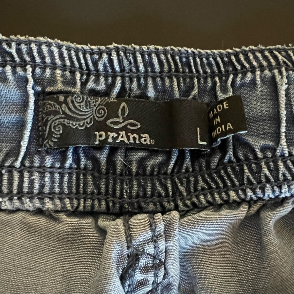 Prana Blue Tencel Ankle Jogger Jeans - Picture 2 of 5